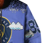 personalized milwaukee brewers mario blocks blue black bomber jacket best selling