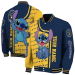 personalized milwaukee brewers stitch laughing navy blue varsity jacket best selling