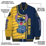 personalized milwaukee brewers stitch laughing navy blue varsity jacket best selling