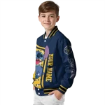 personalized milwaukee brewers stitch laughing navy blue varsity jacket best selling