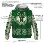 personalized milwaukee bucks cat eyes green windbreaker jacket best selling