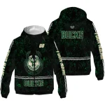 personalized milwaukee bucks shards cluster green windbreaker jacket best selling