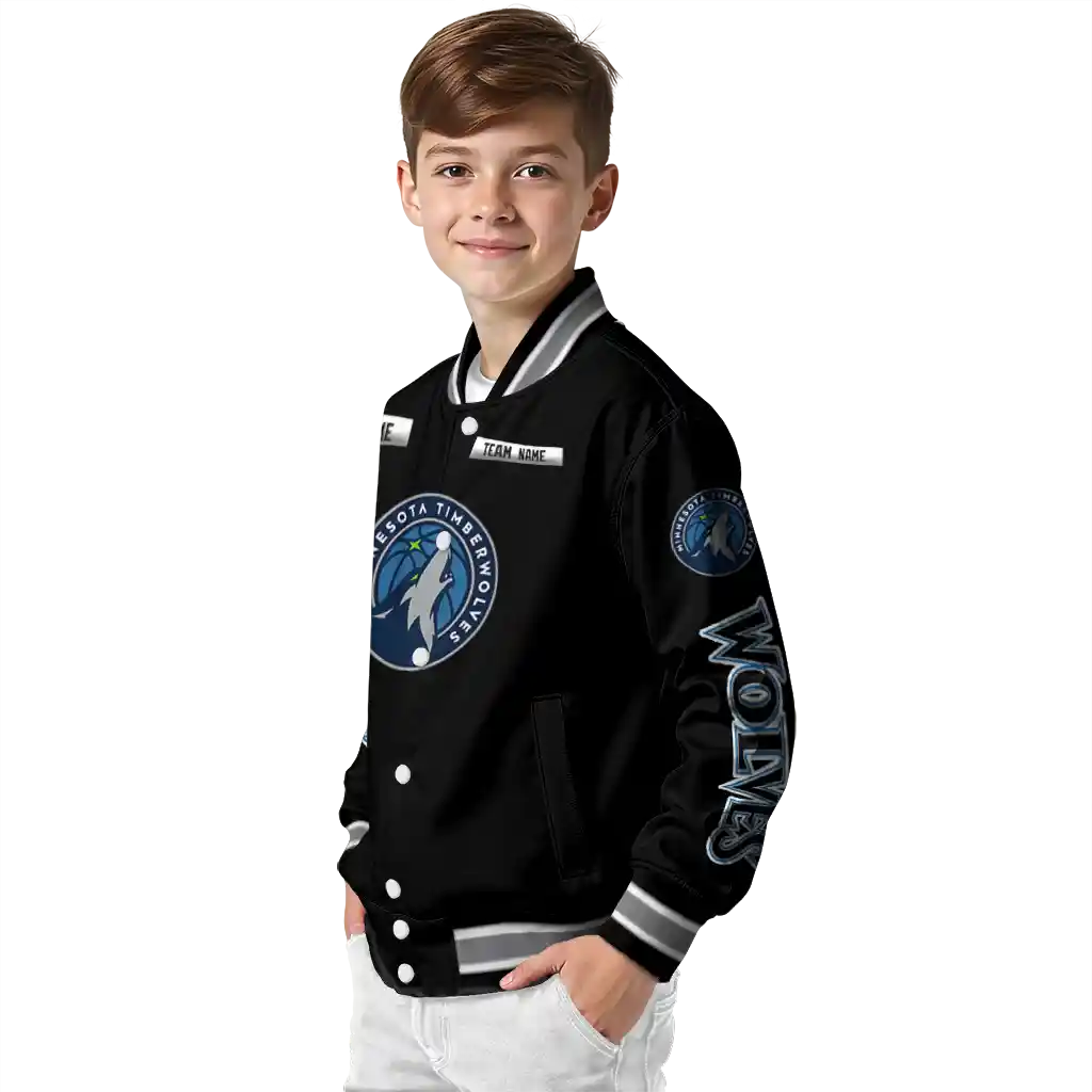 personalized minnesota timberwolves american flag skull black varsity jacket trendy personalized minnesota timberwolves american flag skull black varsity jacket trendy