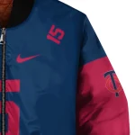 personalized minnesota twins team patch navy bomber jacket best selling