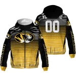 personalized missouri tigers pattern layers black windbreaker jacket best selling