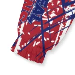 personalized montreal canadiens brushstroke pattern red windbreaker jacket best selling