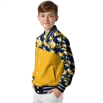 personalized nashville predators flag scratch effect gold varsity jacket best selling