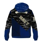 personalized navy midshipmen arrow matrix blue black windbreaker jacket best selling
