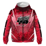 personalized nebraska cornhuskers us rock star red windbreaker jacket best selling