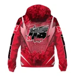 personalized nebraska cornhuskers us rock star red windbreaker jacket best selling