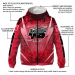 personalized nebraska cornhuskers us rock star red windbreaker jacket best selling