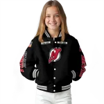 personalized new jersey devils american flag skull black varsity jacket best selling