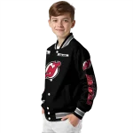 personalized new jersey devils american flag skull black varsity jacket best selling