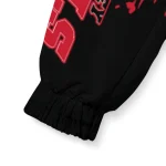 personalized new jersey devils brick motion red black windbreaker jacket best selling