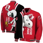 personalized new jersey devils snoopy head red varsity jacket best selling