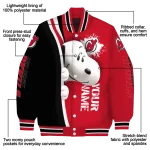 personalized new jersey devils snoopy head red varsity jacket best selling