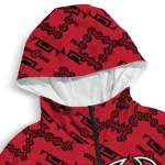 personalized new jersey devils trellis mesh red windbreaker jacket best selling