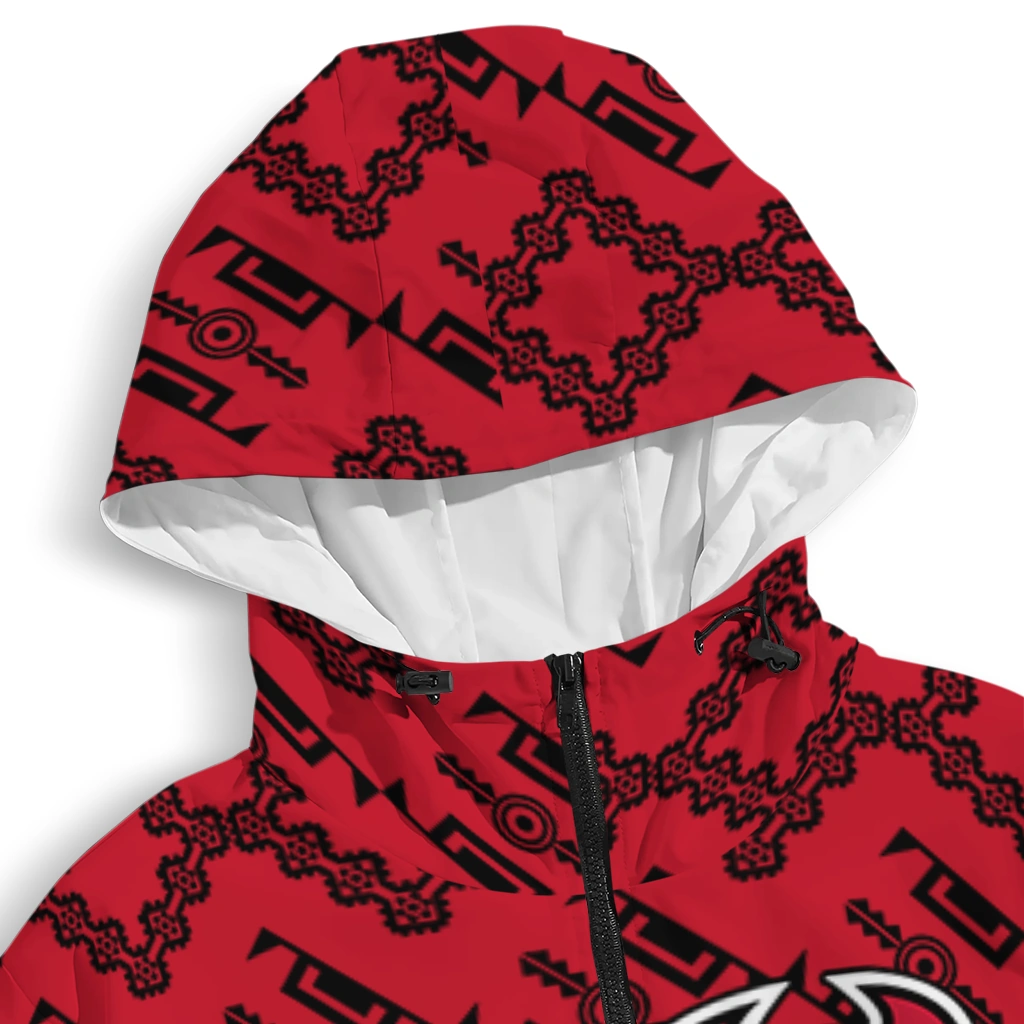 personalized new jersey devils trellis mesh red windbreaker jacket premium grade personalized new jersey devils trellis mesh red windbreaker jacket premium grade
