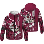 personalized new mexico state aggies football micky mouse crimson windbreaker jacket best selling
