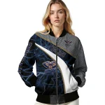 personalized new orleans pelicans electric flash navy bomber jacket best selling