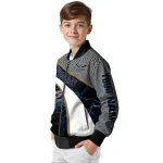 personalized new orleans pelicans electric flash navy bomber jacket best selling