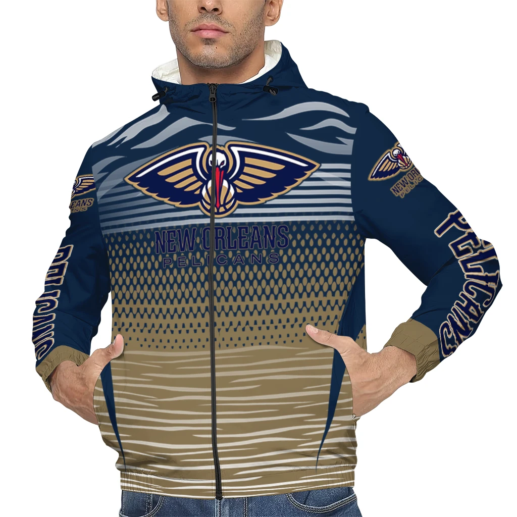 personalized new orleans pelicans pattern layers navy windbreaker jacket top rated personalized new orleans pelicans pattern layers navy windbreaker jacket top rated