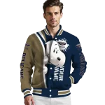 personalized new orleans pelicans snoopy head navy varsity jacket best selling