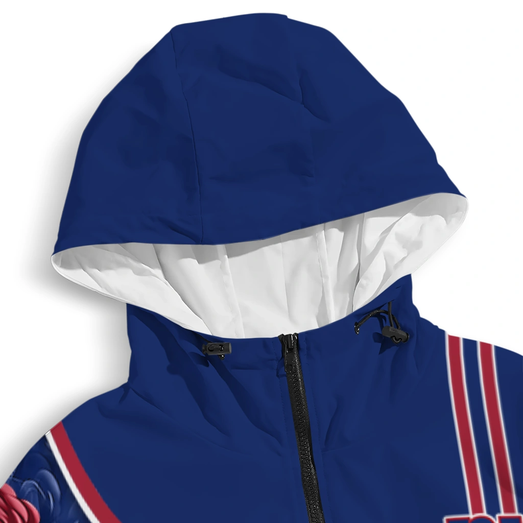 personalized new york giants football micky mouse blue windbreaker jacket premium grade personalized new york giants football micky mouse blue windbreaker jacket premium grade