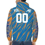 personalized new york knicks abstract streaks blue windbreaker jacket best selling