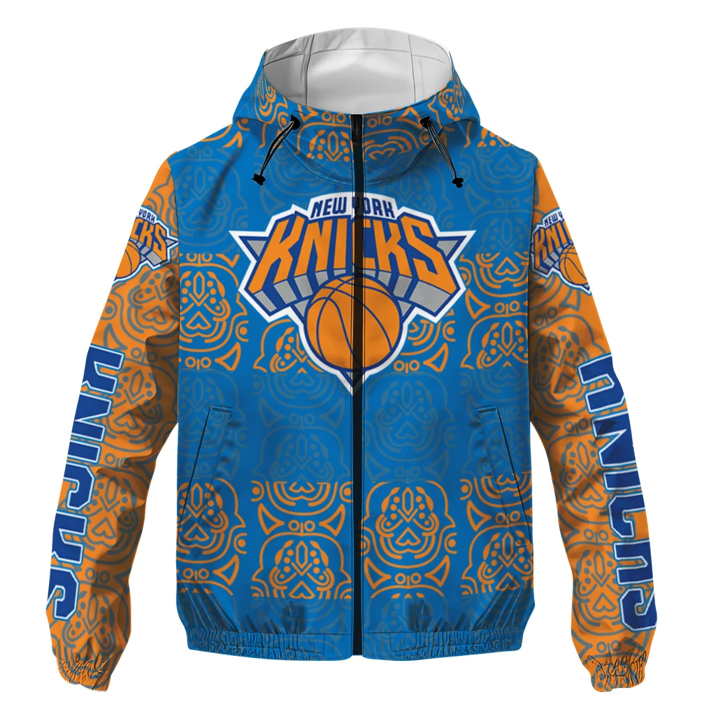 personalized new york knicks cat eyes blue windbreaker jacket best selling personalized new york knicks cat eyes blue windbreaker jacket best selling