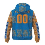 personalized new york knicks cat eyes blue windbreaker jacket best selling