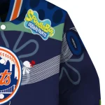 personalized new york mets spongebob playtime blue varsity jacket best selling