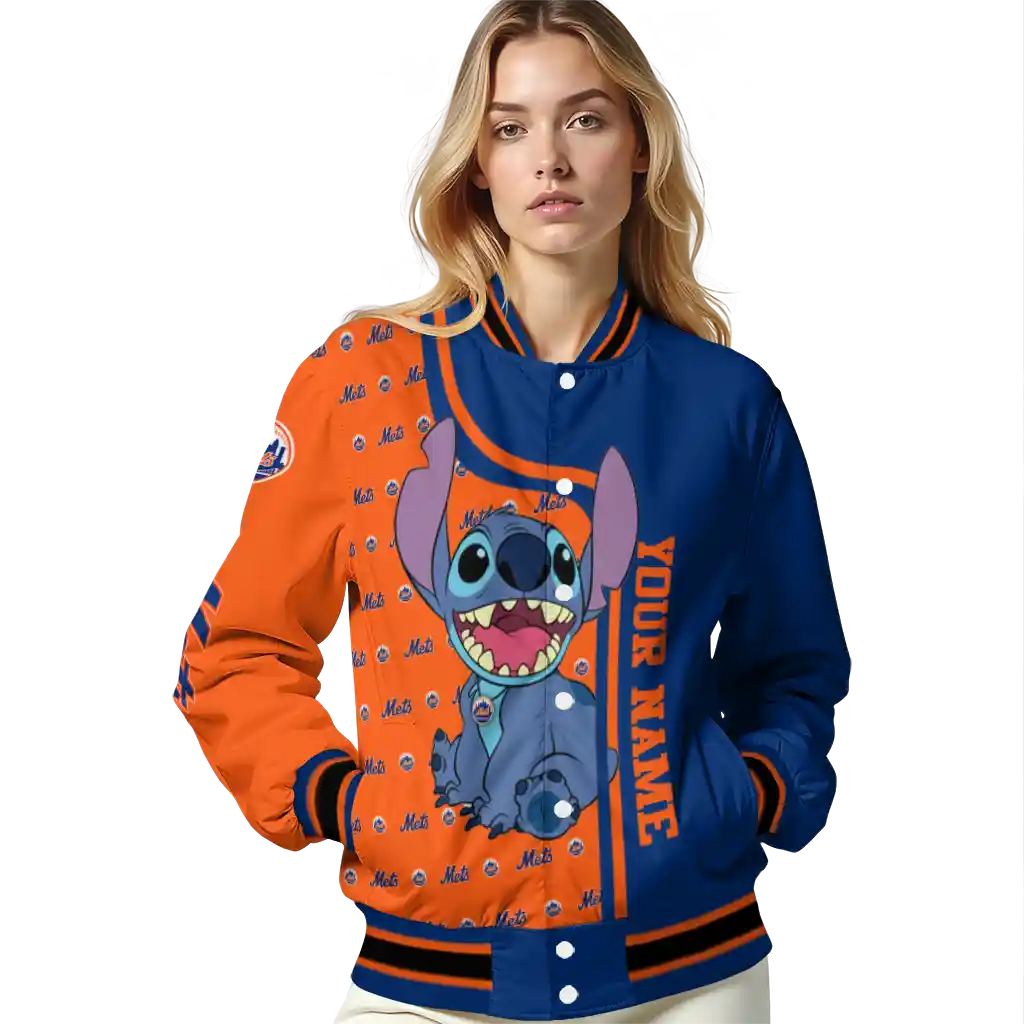personalized new york mets stitch laughing blue varsity jacket latest model personalized new york mets stitch laughing blue varsity jacket latest model