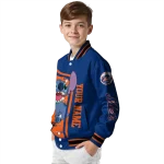 personalized new york mets stitch laughing blue varsity jacket best selling