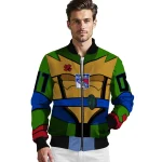 personalized new york rangers turtle armor bomber jacket best selling