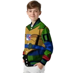 personalized new york rangers turtle armor varsity jacket best selling