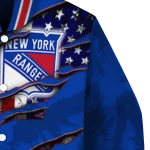 personalized new york rangers usa flag rips blue varsity jacket best selling