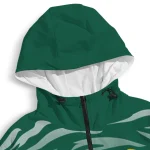 personalized north dakota state bison pattern layers green windbreaker jacket best selling