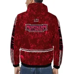 personalized northern illinois huskies shards cluster red windbreaker jacket best selling
