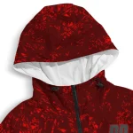 personalized ohio state buckeyes shards cluster scarlet windbreaker jacket best selling