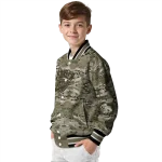 personalized oklahoma city thunder camouflage abstract camouflage varsity jacket best selling