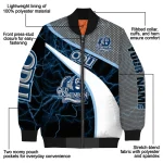 personalized old dominion monarchs electric flash blue bomber jacket best selling