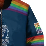personalized old dominion monarchs rainbow jersey number blue bomber jacket best selling