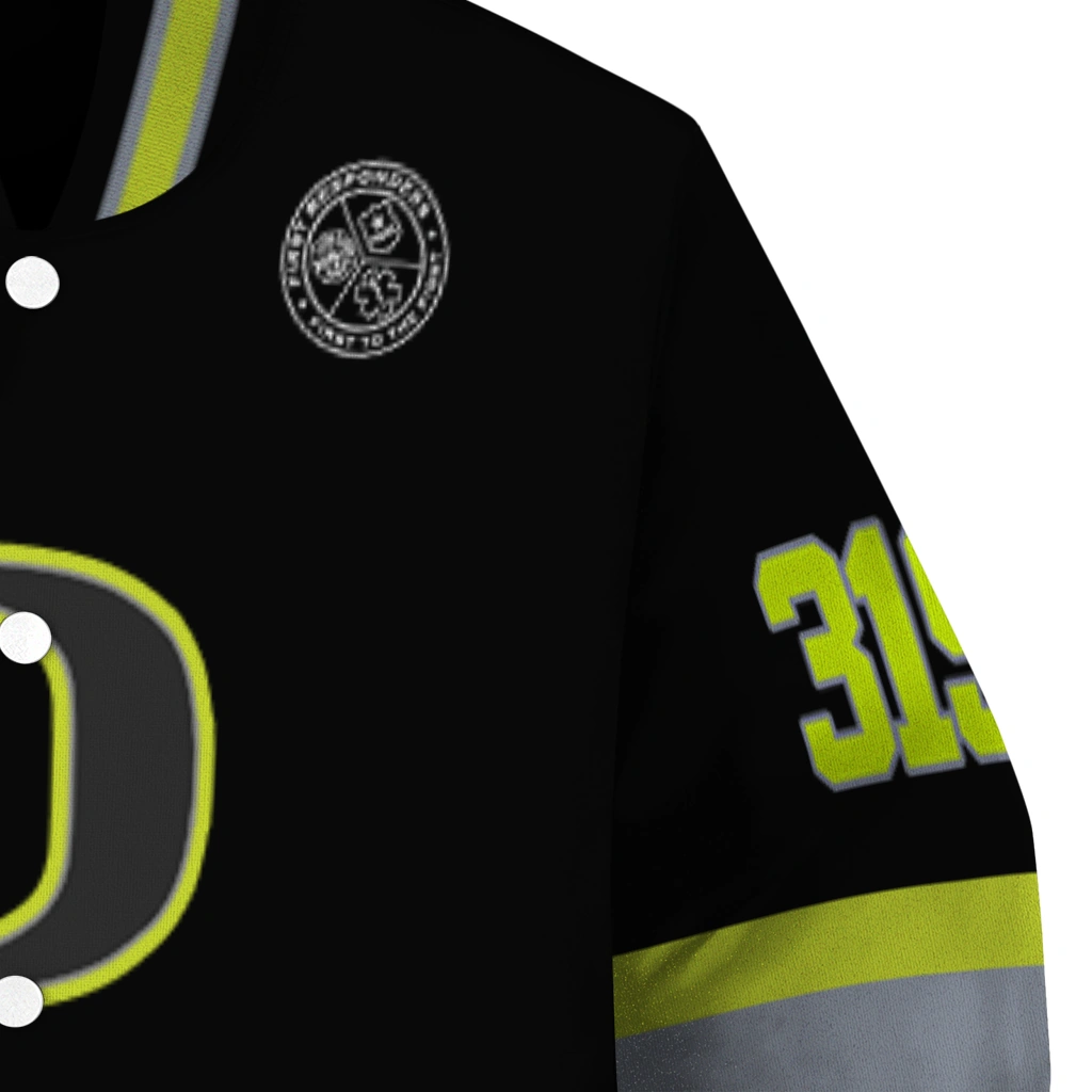 personalized oregon ducks heartbeat accent black green varsity jacket premium grade personalized oregon ducks heartbeat accent black green varsity jacket premium grade