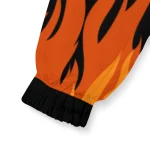 personalized oregon state beavers flame trim orange black windbreaker jacket best selling