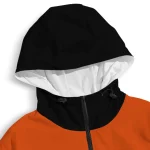 personalized oregon state beavers flame trim orange black windbreaker jacket best selling