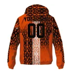 personalized oregon state beavers tribal swirls orange windbreaker jacket best selling