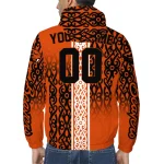 personalized oregon state beavers tribal swirls orange windbreaker jacket best selling