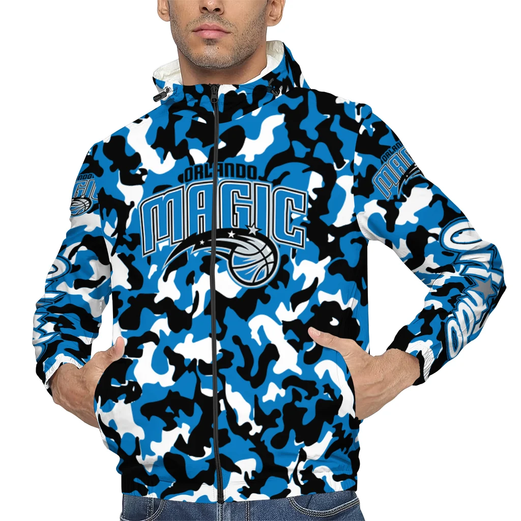 personalized orlando magic camouflage mashup blue windbreaker jacket top rated personalized orlando magic camouflage mashup blue windbreaker jacket top rated