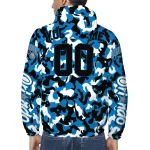 personalized orlando magic camouflage mashup blue windbreaker jacket best selling